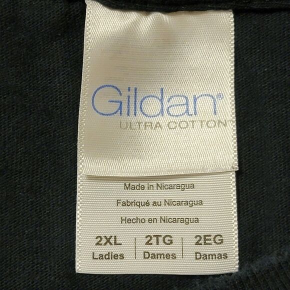 Biff Tannen For President Tshirt Womens Sz 2X Black Back To The Future Retro 80s - Picture 5 of 6